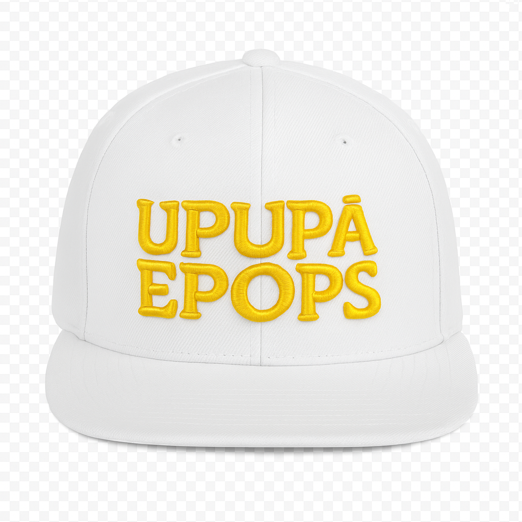 Off-White Cap (Gold Logo)